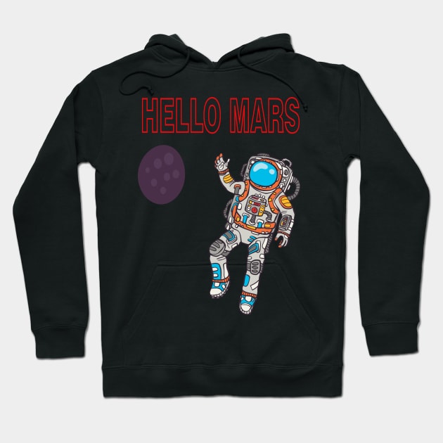 Hello mars Hoodie by Silemhaf